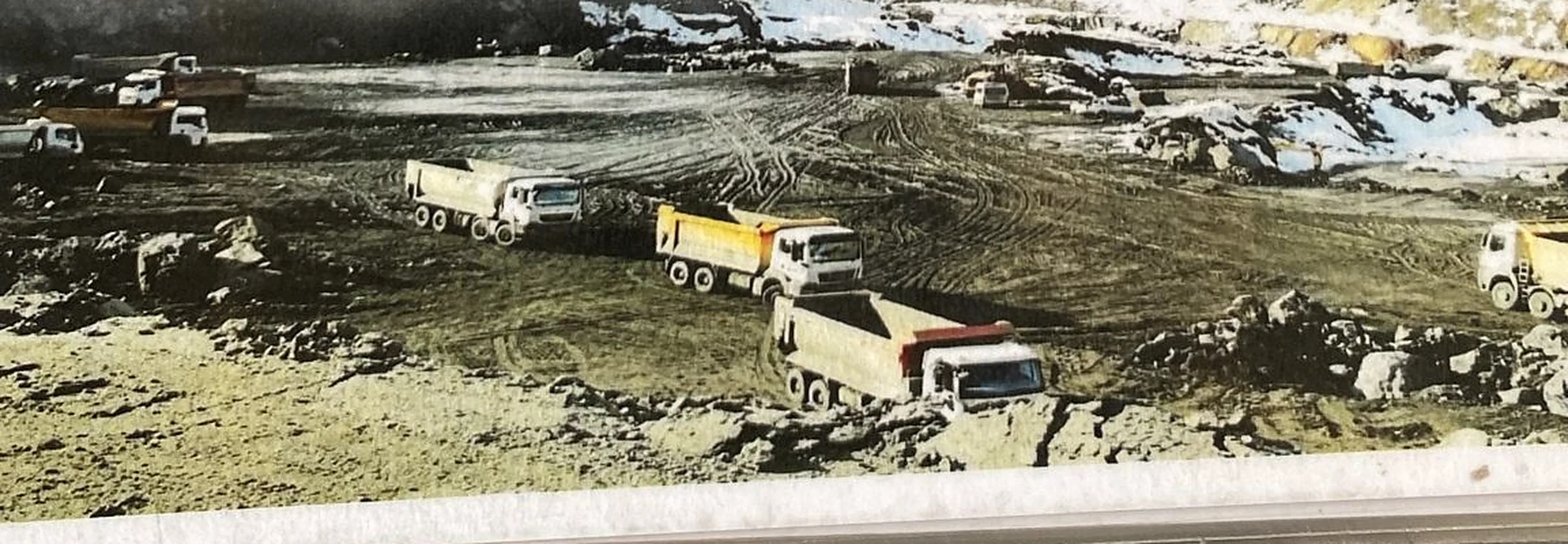 Maden sahası panoraması